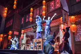 超燃！张家界首家沉浸式体验剧《遇见大庸》试演图片