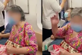 “他年轻就应该让座”，北京大妈地铁让小伙让座后训话，北京地铁回应了图片