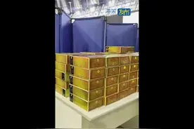 携带82瓶未申报茅台酒入境，海外飞抵上海一旅客被查，海关：涉嫌走私图片