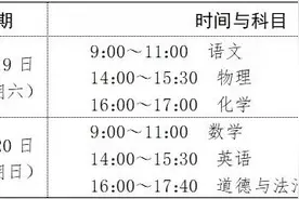 南京市招考院给中考考生们的温馨提示图片