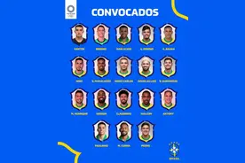 巴西宣布男足国奥队名单图片