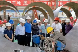 滇中引水工程观音山倒虹吸项目加速推进图片