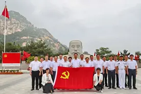 员欣昇等赴五峰山李大钊革命活动旧址参观学习图片