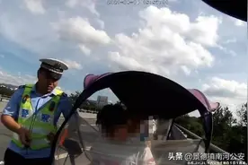 景德镇高中生骑电动车用汽车导航，结果上了高速还逆行图片