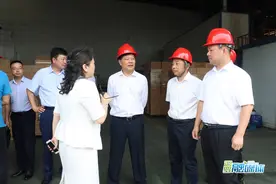 中信戴卡集团来汨考察图片