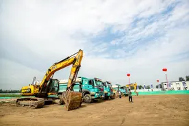 拿地即开工！普洛斯济南天桥冷链及供应链管理项目开工图片