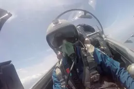 空军飞行员成功驱离外机，“如果开干那我就干”图片