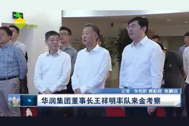 华润集团董事长王祥明率队来金考察视频封面