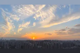 遇见最美北京｜漫天飞舞的晚霞，是写给天空最好的文案