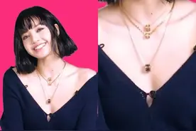 LISA胸口扣子绷到快爆开！粉丝P图盖毛毯「深V变套头」图片
