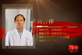 【百名劳模对党说】刘吉祥：做人民群众的健康守门人视频封面