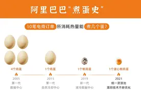 围观阿里“煮蛋减史”图片