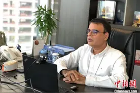 在广州做生意的印度人：努力经营业务 望印度疫情尽快结束图片