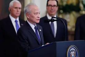 中国驻美大使崔天凯发表辞别信即将回国，和张文宏的"约酒"有着落啦图片