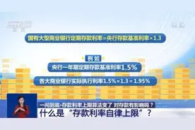 存款利率上限算法变了等于"降息"吗？关乎你的钱包 一文了解图片