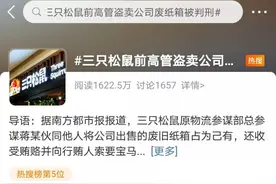 三只松鼠90后总监偷卖废纸箱获利34万元，还索贿宝马车！看了他的身世，都觉得太可惜图片