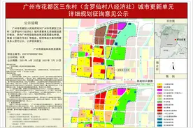 投资300亿，人口要扩到超10万！广州这个村要建TOD图片