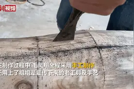 小伙不用一颗钉子打造木质火箭，网友：高手在民间图片
