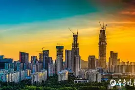 壮观！济南CBD高楼林立气势恢宏，一道靓丽风景线图片