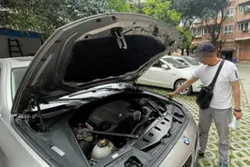 宝马车出事故定损12万 4S店为何该换的不换？车主要求“退一赔三”图片