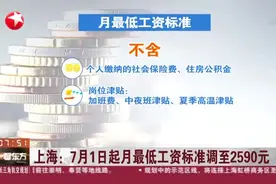 上海：7月1日起月最低工资标准调至2590元视频封面