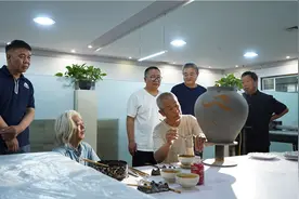 向建党百年献礼 磁州窑陶艺大师联袂创作艺术精品图片
