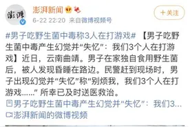 四川发布毒蘑菇预警！还有这些植物能要人命图片