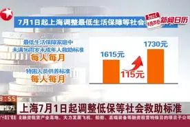 上海7月1日起调整低保等社会救助标准视频封面