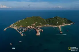 海南分界洲岛，藏不住了图片