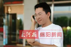 查分当天被同学从网吧喊回来，信阳光山二高理科生王海涵取得712分高分图片
