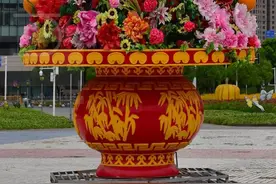 7月的武汉美出新高度！1000万盆鲜花等你街头偶遇图片