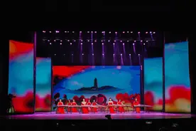 《山丹丹花开红艳艳》古筝齐奏筝心献给党 献礼建党百年图片