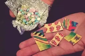 新型毒品可伪装成蘑菇邮票口香糖？！禁毒日前夕，他们在行动.....图片