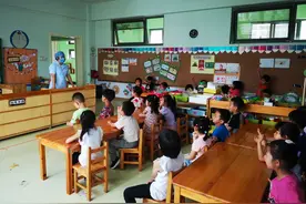 北京经开区开展在园儿童免费体检工作图片