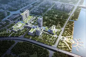 开启“生命之钥”，中山大学附属第一（南沙）医院主体建筑全部竣工图片