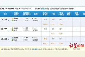 火爆！绵泸高铁内自泸段28日开通，首日成都往返泸州自贡已有10趟高铁车票售空图片