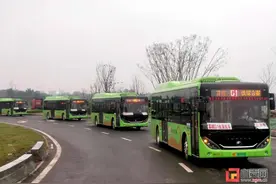 自贡市民 今（20）日起，4条高铁公交快线优化班次图片