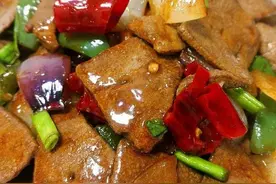 让猪肝嫩滑的炒制方法，从此家里小孩都爱上吃猪肝图片