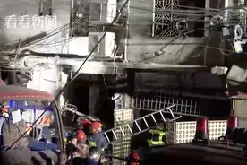 孟加拉一栋三层建筑疑因室内空调引发爆炸 至少7人死亡50人受伤图片