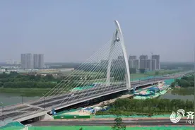聊城第一高桥！中华路徒骇河大桥正式通车图片