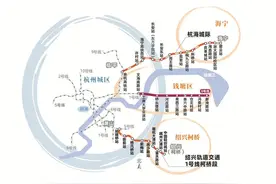 杭海、杭绍城际铁路同一天通车，杭嘉绍三市实现轨交网络互联图片