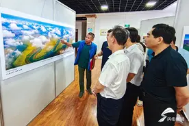 德城区首届“运河古韵 幸福德城”大运河文化摄影展开幕图片