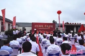 青岛平度举行杨明斋事迹陈列馆、刘谦初红色文化园暨平度党史馆“两馆一园”启动仪式图片
