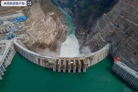 白鹤滩水电站正式投产背后 有这样一群安全施工“哨兵”图片