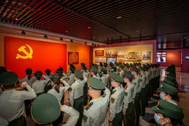 武警广东总队执勤第三支队积极打造“四个课堂”掀起党史学习教育热潮图片