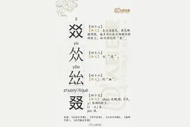 涨知识！有趣的四叠字，你能认识几个？图片