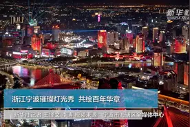 浙江宁波璀璨灯光秀 共绘百年华章视频封面