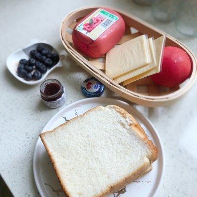 十分钟快手早餐｜开放式三明治