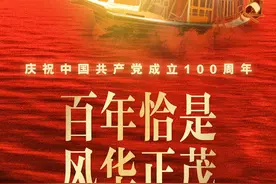 庆祝中国共产党成立100周年 | 海报图片