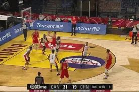 中国男篮不敌加拿大：遭遇奥运落选赛首败，胡明轩24分图片